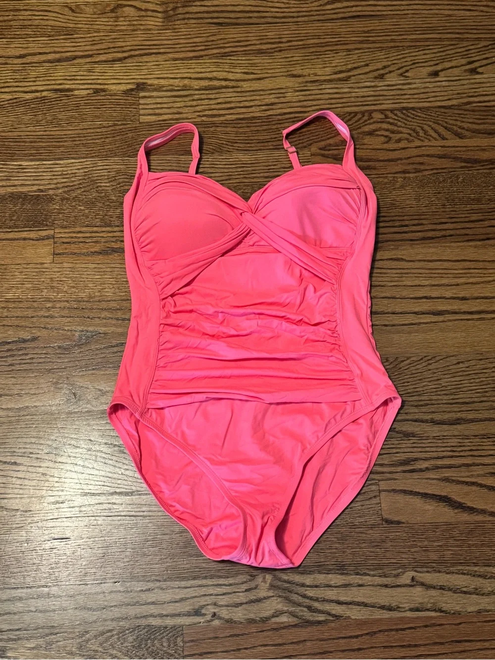 La Blanca Coral Pink One-Piece Swimsuit